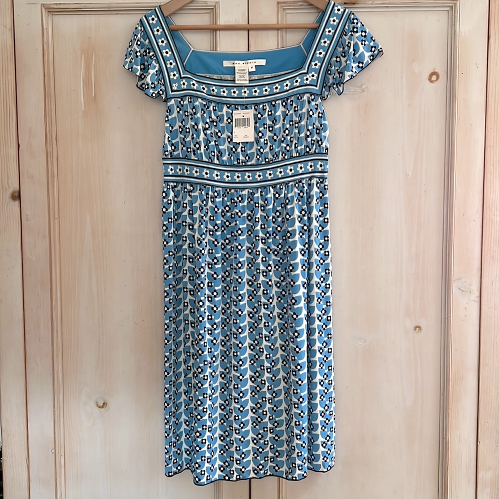 Max Studio NEW WITH TAGS light blue baby doll dress